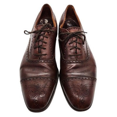 Church's Diplomat Brogue Dress Oxford Last 173 Cap Toe Leather
