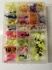 Hand tied Custom Crappie Hair Jigs