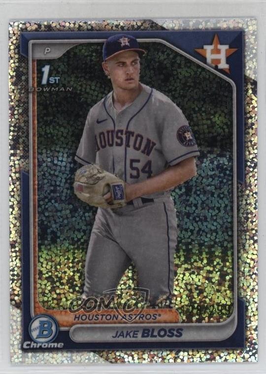 2024 Bowman Chrome Prospects Speckle Refractor /299 Jake Bloss #BCP-189