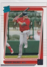 2021 CHRONICLES DONRUSS CLEARLY RC BOBBY DALBEC BOSTON RED SOX (AG)1630