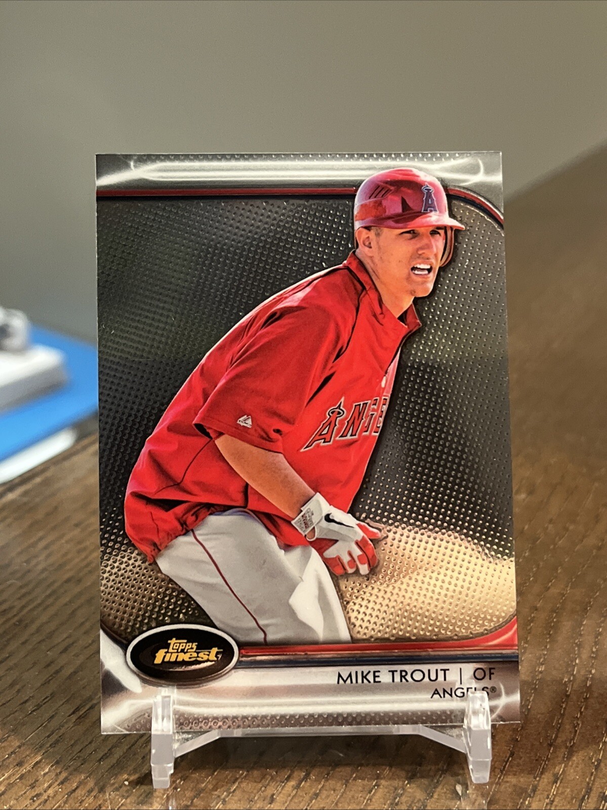 2012 Topps Finest - #78 Mike Trout, Mike Trout