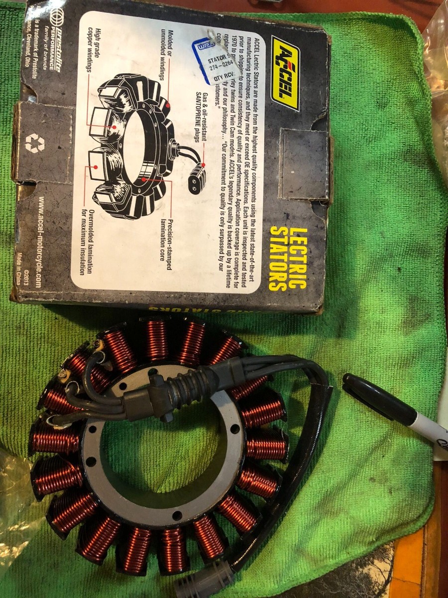 1989-1999 HARLEY EVO EX EFI MODELS ACCEL STATOR 152107 ELC028 | eBay
