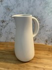 Gharyan Stonewear Jug Dadasi, 50 oz, Matte White, 9.4" H