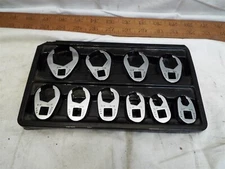 SK SAE Crowfoot Gas Line Wrench Set 3/8" Drive 3/8 - 1"