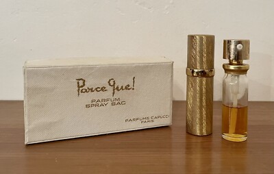Vintage Parfum Extrakt ''Weil! » von CAPUCCI