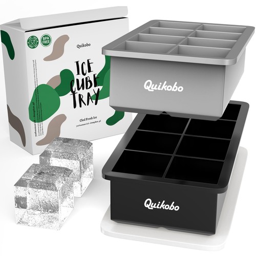 Molde de cubo de hielo de silicona Quikobo - Imagen 2 de 6