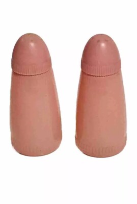 SET 2 Vintage Pink Glass Salt & Pepper Shakers w/ Lids - Hazel Atlas | eBay