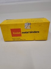 Kodak Metal Binders for Slide Cover Glass 2"x 2" Thin Box of 50. GD4