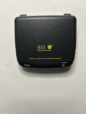 Seiko Instruments SII World Travel Alarm with Phone Organizer - Battery Operated