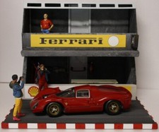 Diorama Piste F1 Stand course année 1960 1970 1/18 scale 1:18 Ferrari