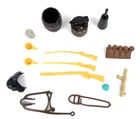 Vintage Marx  Accessories Lot Western Rifle Gun Barrel Saddle