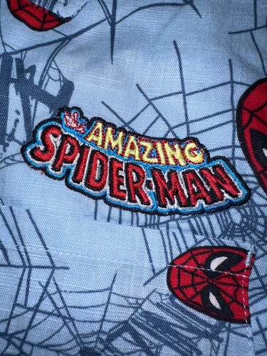 Spiderman Boys Resort Button Down Shirt And Twill Shorts, 2 Piece Set NEW! RARE! - Picture 19 of 28