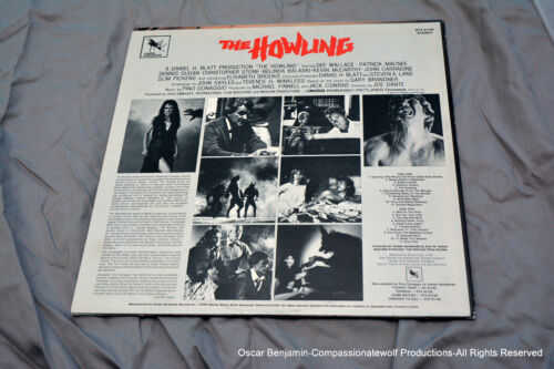 The Howling (Soundtrack) on Varese Sarabande Vinyl LP Album-Pino Donaggio-Rare! - Foto 2 di 4