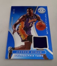 2012-13 Totally Certified Memorabilia Totally Blue PATCH 50/99 Andrew Bynum #86
