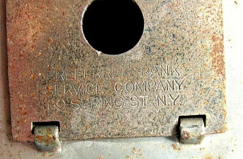 GEORGE WASHINGTON BUSTO DE METAL BANCO WESTFIELD TRUST SERVICIO BANCARIO PREFERIDO AÑOS 20 - Imagen 10 de 11