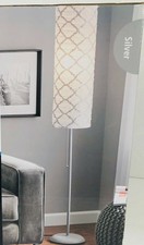 mainstays white rice paper floor lamp