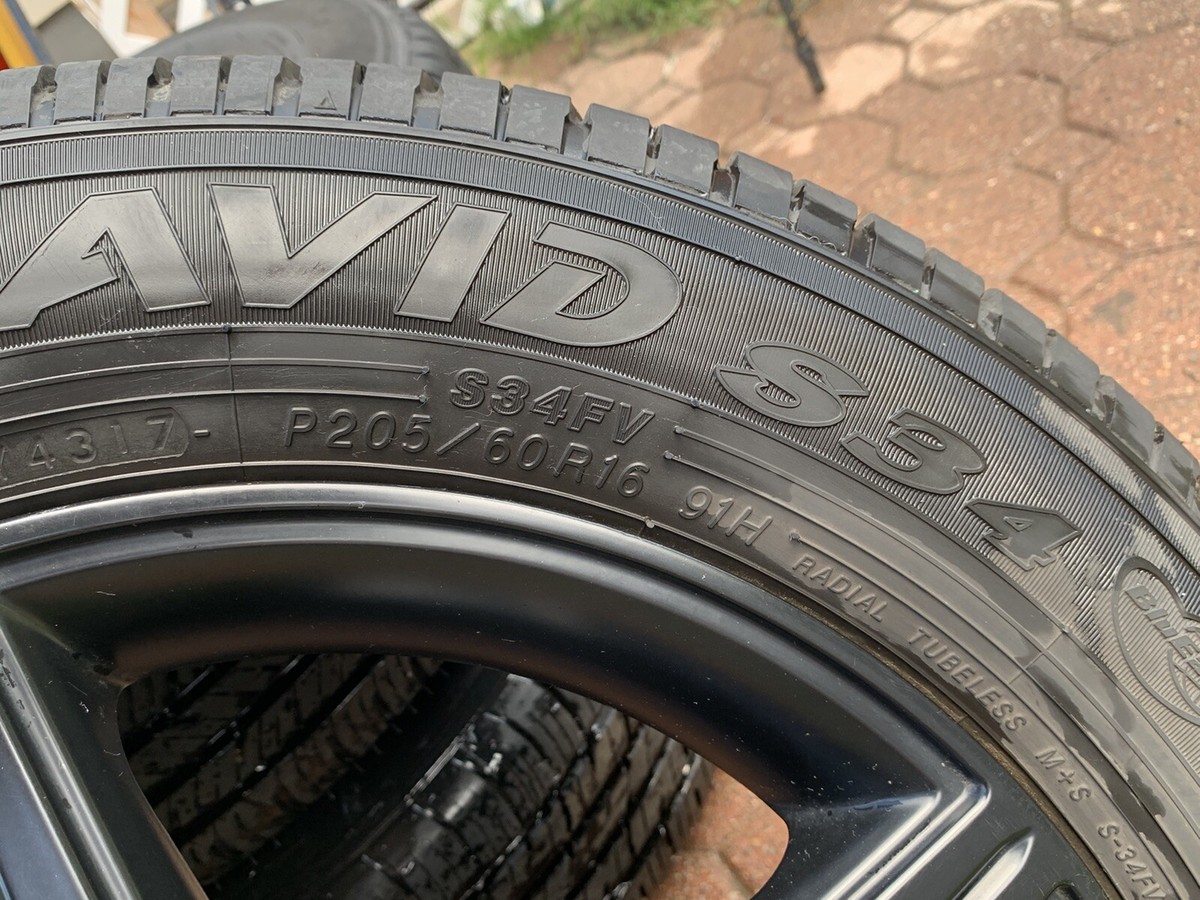 205/ 60R16 92H M+S Tires /rims Included | eBay