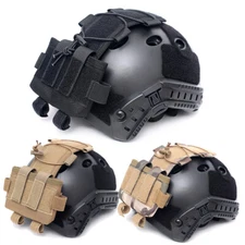 Tactical Helmet Counterweight Battery Pouch Airsoft Helmet Balancing Weight Bag
