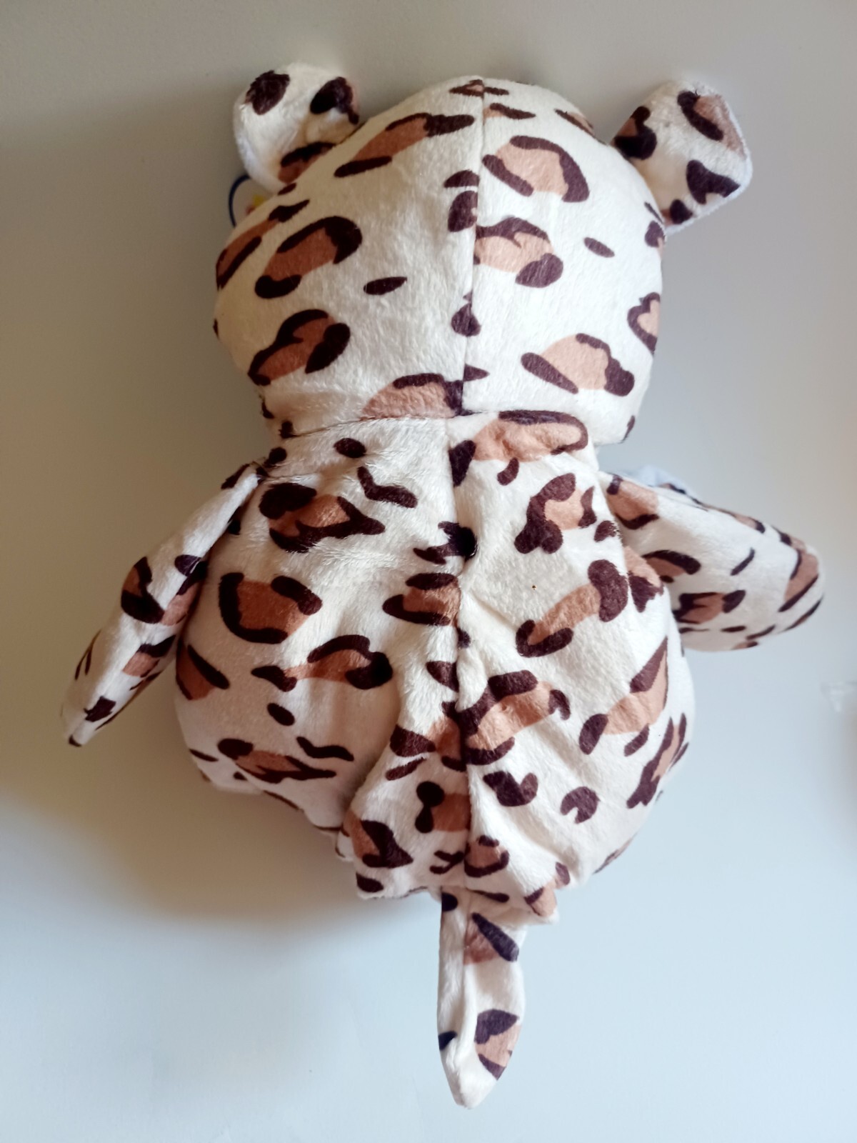 Nanco Plush Baby Leopard Lovey Soft Plush Stuffed Animal With Tags Black Eyes