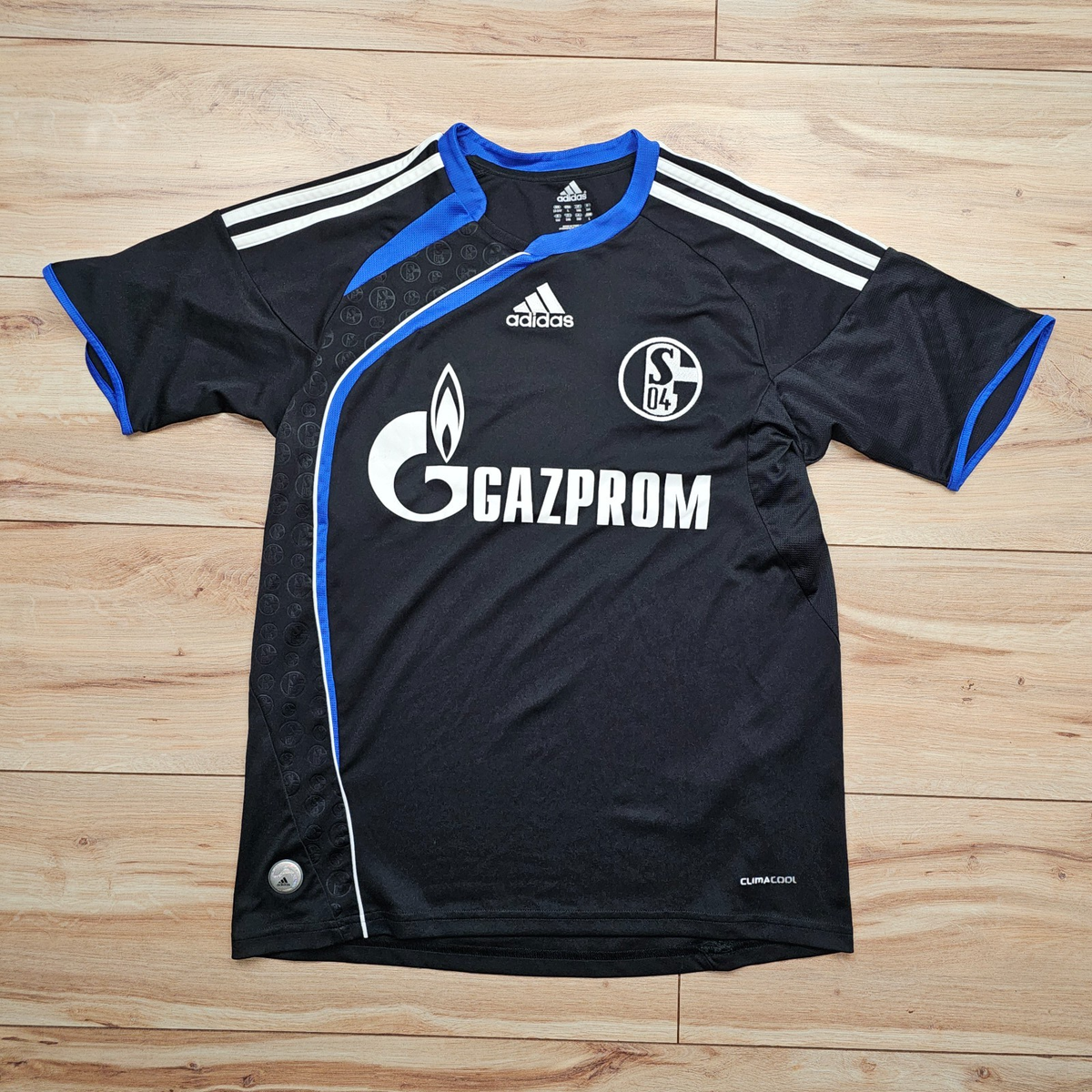 FC SCHALKE 04 vintage adidas jersey t-shirt youth kids Size L 164