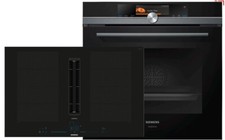 Four vapeur SIEMENS HS858GXB6 multifonction A+ EX877LX67E hotte de plaque de cuisson EEK B