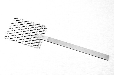 Geplatineerd mesh sieradenproductie coatingsgereedschap met handvat, anode rhodium palladium sieradencoating plater juwelier gereedschapsonderdelen B