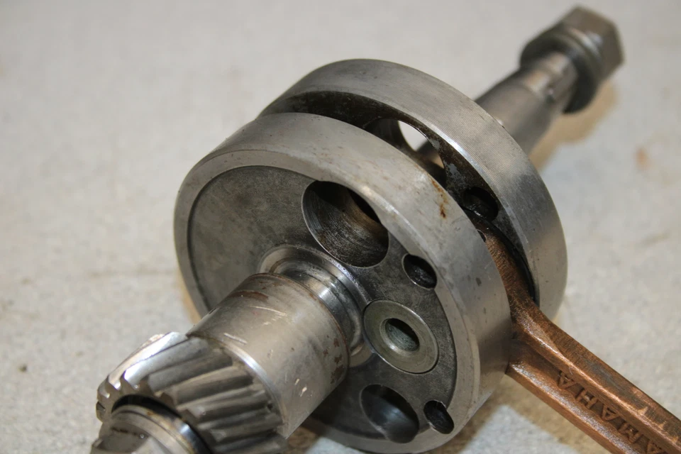 Yamaha RD60 1974 motor cigüeñal cigüeñal W12-1738 AAE Foto 3 de 4