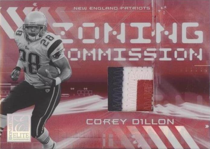 2006 Donruss Elite Corey Dillon #ZC-37 - 1 of 2