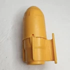 1990 Vtg Gi Joe General Mortar Shell Bomb Yellow Vehicle Part Piece