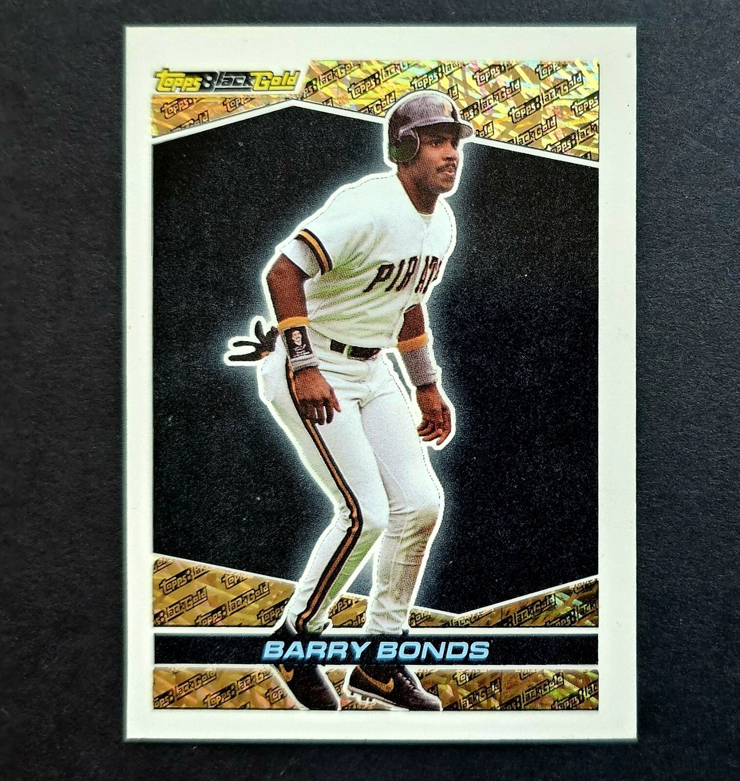 1993 Topps Black Gold Foil sp Barry Bonds Baseball Set Break #1 Giants Pirates 