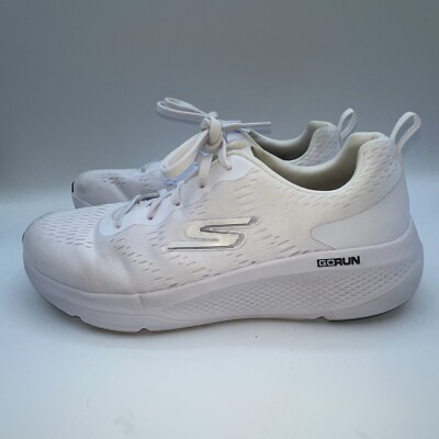 Skechers 128262 Women's Go Run Ultra Running White Shoes Cushioning Size 8