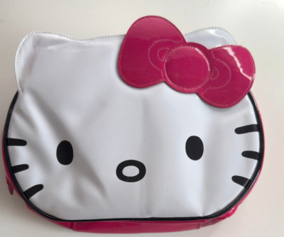 Hello Kitty London Kosmetik Make-up Aufbewahrungstasche M&S brandneu mit Etikett süß Geschenk