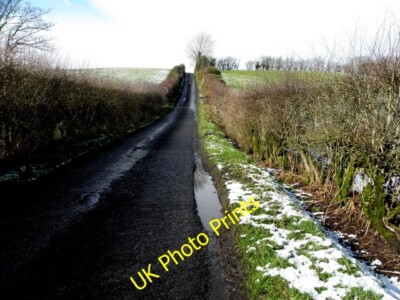 Photo 6x4 Blackfort Avenue Heading WNW at Edergole Upper c2015