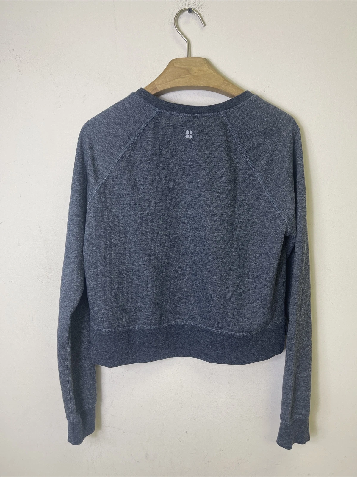 sweaty-betty chelsea crop sweatshirt