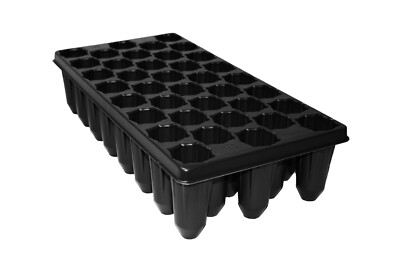 25 Plug Trays 38 Star-Shaped Deep Cells - Cell Depth 5'' by T.O. Plastics