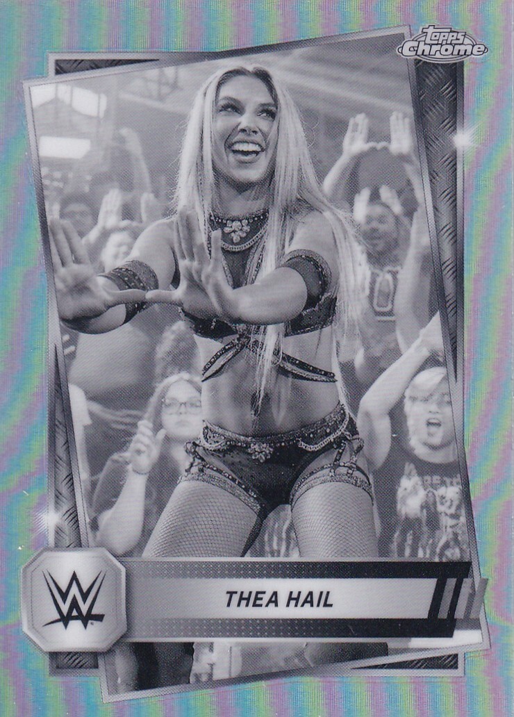 2025 Topps Chrome WWE Sepia Thea Hail #81  PWE