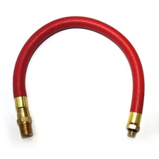 Interstate Pneumatics 12 Inch Red Hose Whip for Inflators