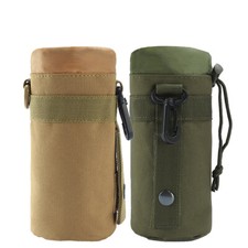 Tactical Military Molle Water Bottle Bag Outdoor Hiking Belt Holder Kettle Pouch