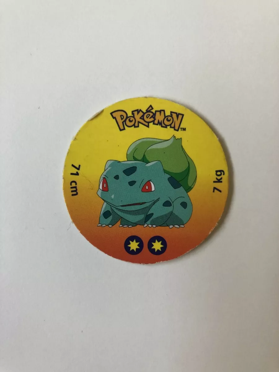 POKEMON 1999 ORIGINAL Pogs VINTAGE - Tomy - Você escolhe - RARO - Tazo -  Selado