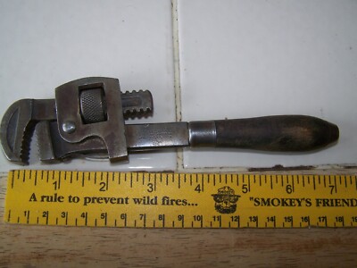 Vintage J. P. Danielson 8''  Pipe Wrench Jamestown NY USA