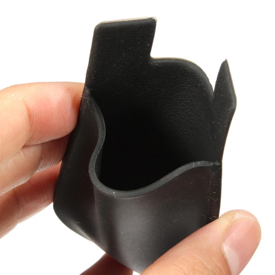 5x Silicone Credit Card Holder Cell Phone Wallet Pocket Sticker Adhesive Black - Image 3 of 4