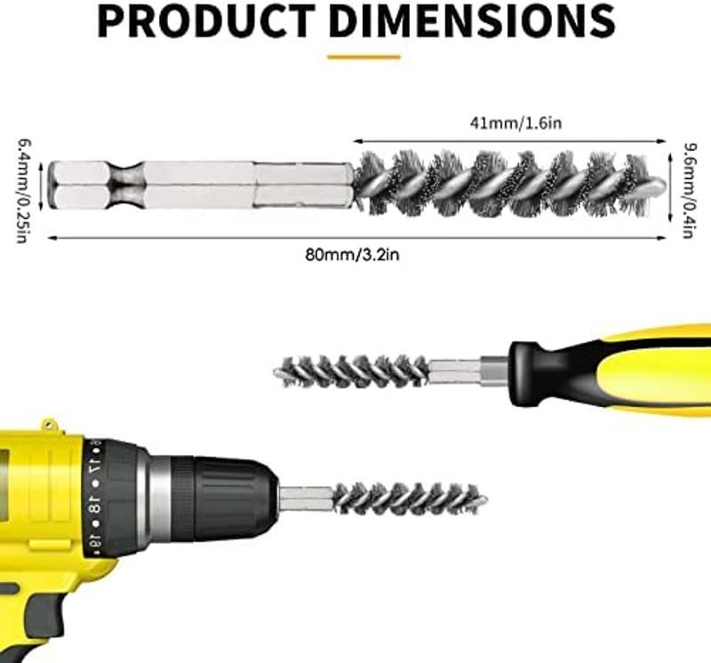 Golf Club Irons Wire Hosel Honing Cleaning Brush Bit for Hand Held