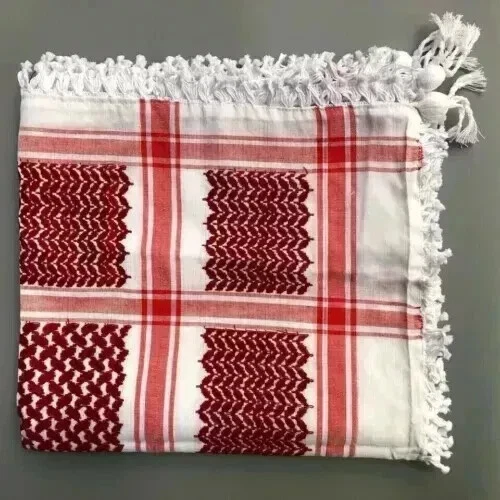Scarf Keffiyeh Shemagh Arab Palestine Original Cotton Kufiya Arafat All Made
Opens in a new window o