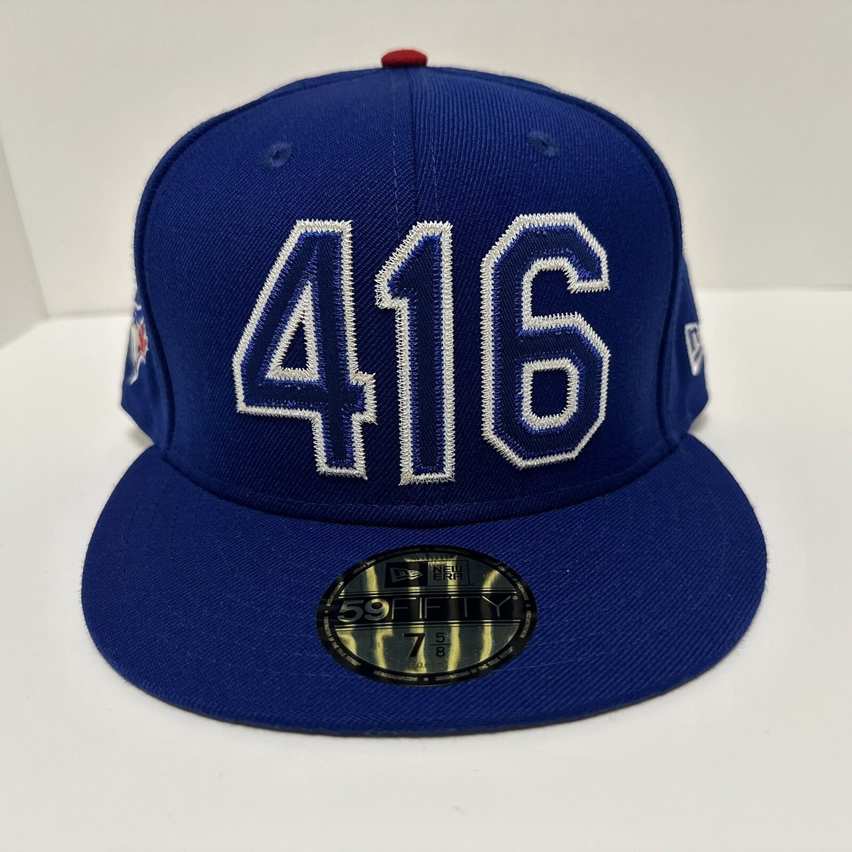 New Era 59FIFTY Toronto Blue Jays 416 Fitted Hat Size 7 5/8