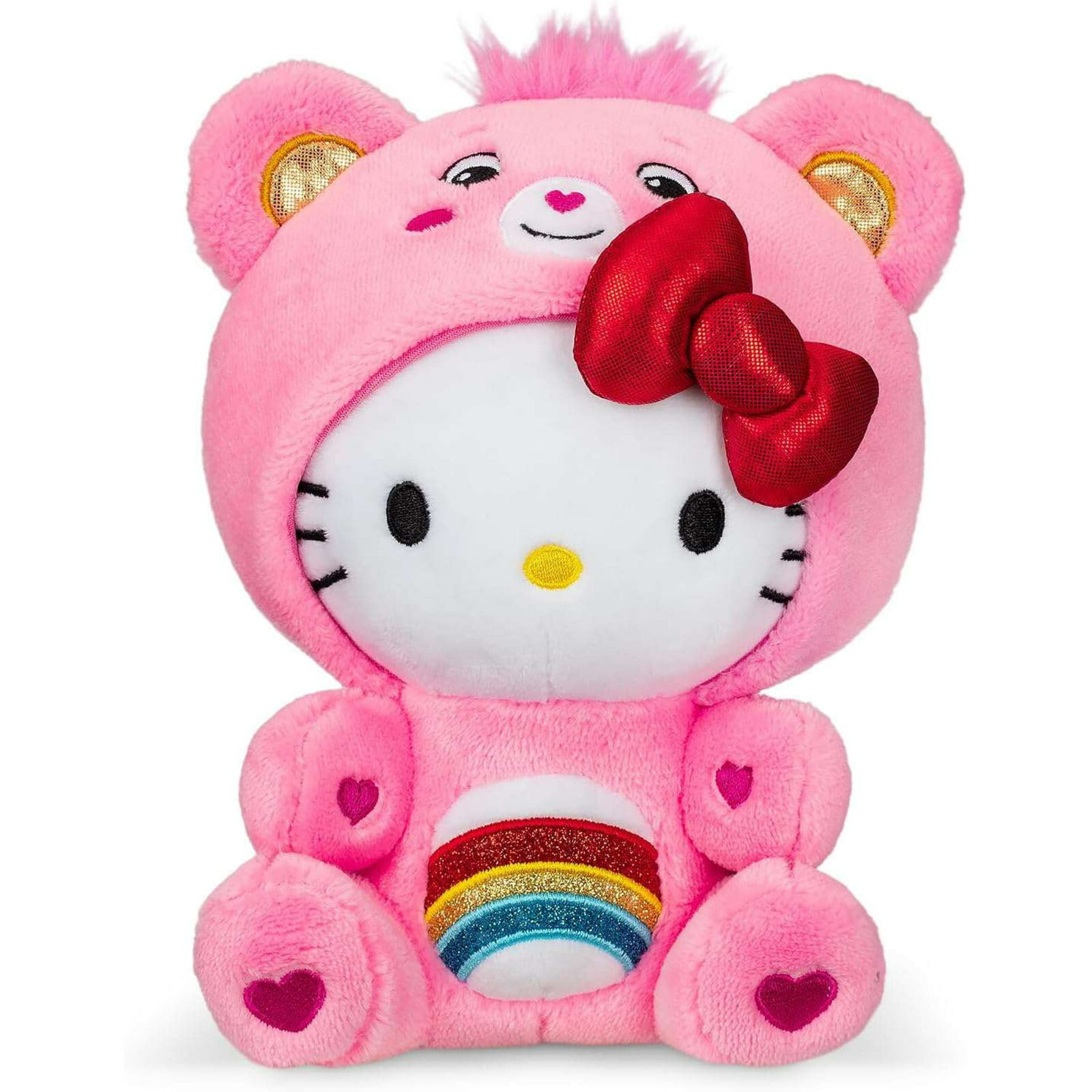 Hello Kitty and Friends Care Bears 9-Inch Plush Doll Toy