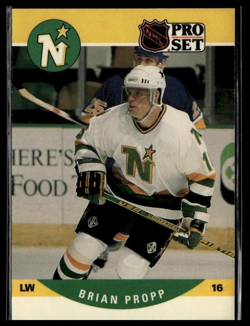 1990-91 Pro Set #460 Brian Propp Minnesota North Stars