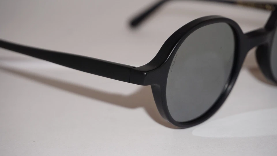 L.G.R Sunglasses REUNION Black Silver Mirror 46 22 145 - Image 3 of 4