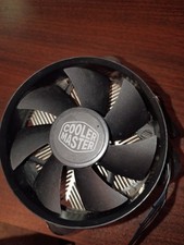 Cooler Master CPU Fan with Heatsink Black Silver Aluminum Plastic