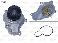 Wasserpumpe MotorküHlung FüR Chrysler Dodge Plymouth Jeep Pt Cruiser Cabriolet
