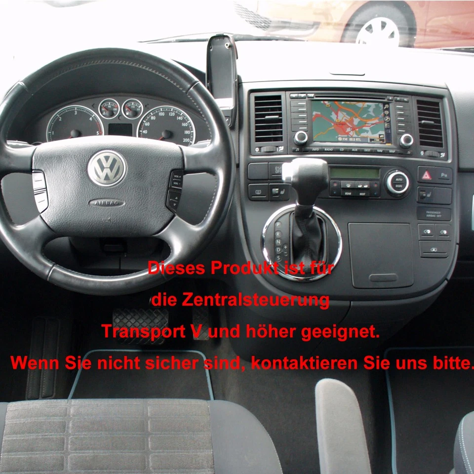 Android 15 Autoradio GPS Navi Für VW T5 Multivan Transporter RDS BT FM WiFi 32GB - Bild 2 von 4